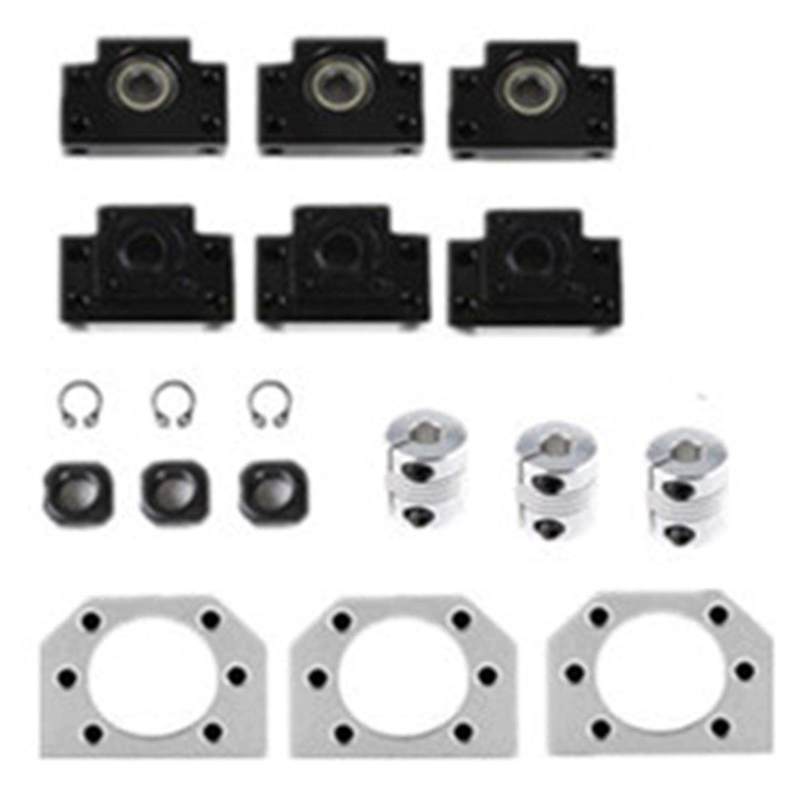 High Precision RM1605 Ball Screw Kit (300mm/400mm/1000mm) with SBR20 Linear Rail, SBR20UU Block, Nut Housing & BK/BF12 Support - Perfect for 3D Printers, CNC Machines, and DIY Projects - Ideal for Home Workshops, Maker Spaces, and Industrial Automation