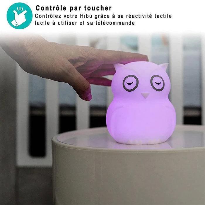 Portable USB Rechargeable Silicone Night Light - Soft Glow for Kids, Nursery, Bedroom, Travel & Camping