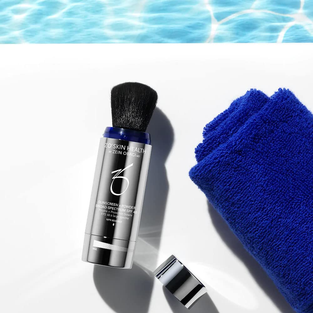 Mineral Sunscreen Powder SPF 40 - Broad Spectrum UVA/UVB Protection, Oil-Free & Water Resistant for Face & Body | Perfect for Outdoor Activities, Beach Days & Daily Sun Protection