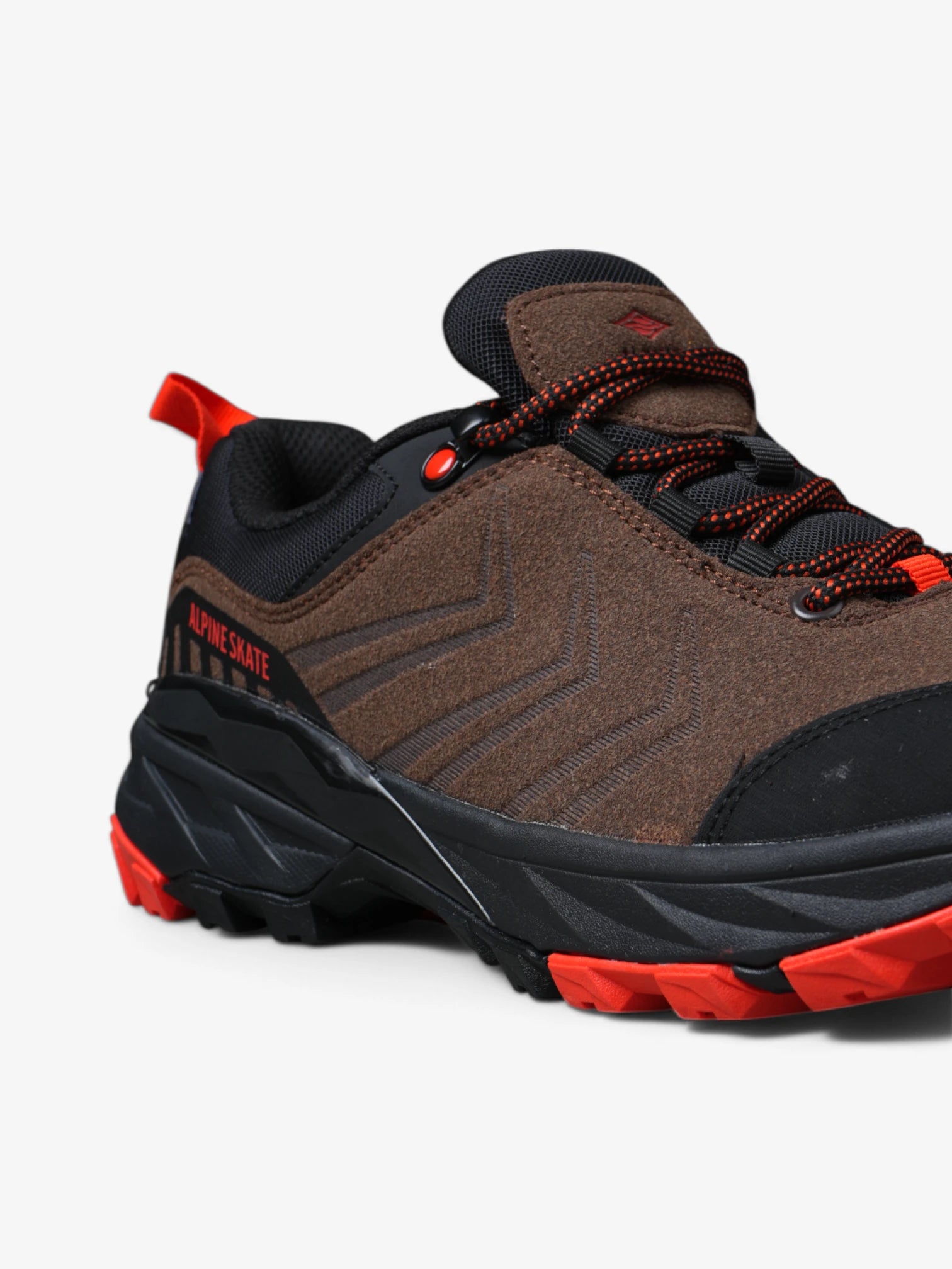 Alpine Skate Ajanta Brown Orange Sneakers - Comfortable & Stylish Skate Shoes for Men & Women - Perfect for Skateboarding, Casual Wear & Outdoor Activities