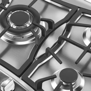 Empava 30-Inch 5-Burner Built-In Gas Cooktop Stainless Steel (30GC21) - Perfect for Modern Kitchens & Professional Cooking