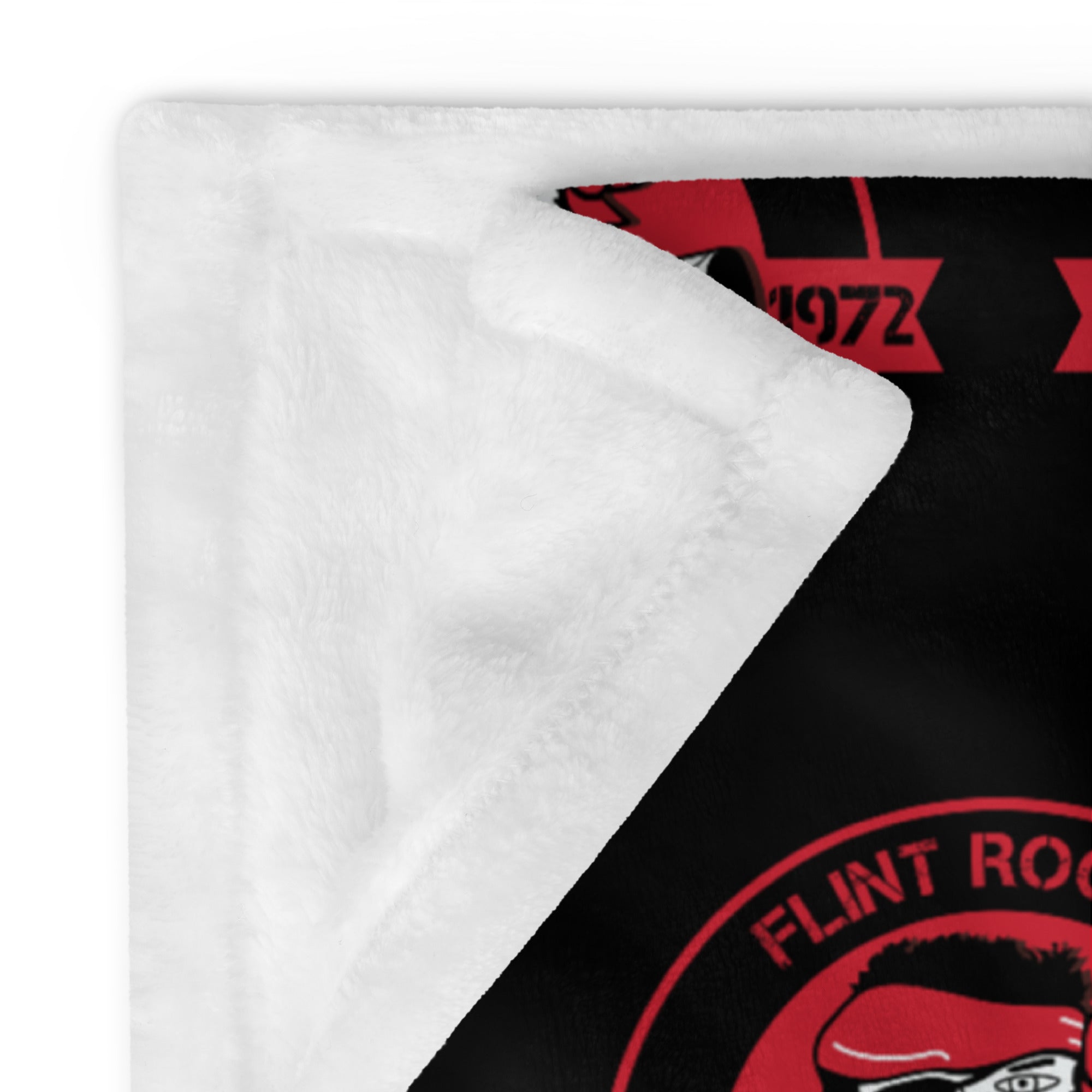 Flint Rogues RFC Throw Blanket - Soft & Cozy Football Team Blanket for Home, Office, and Game Day | Perfect Gift for Sports Fans