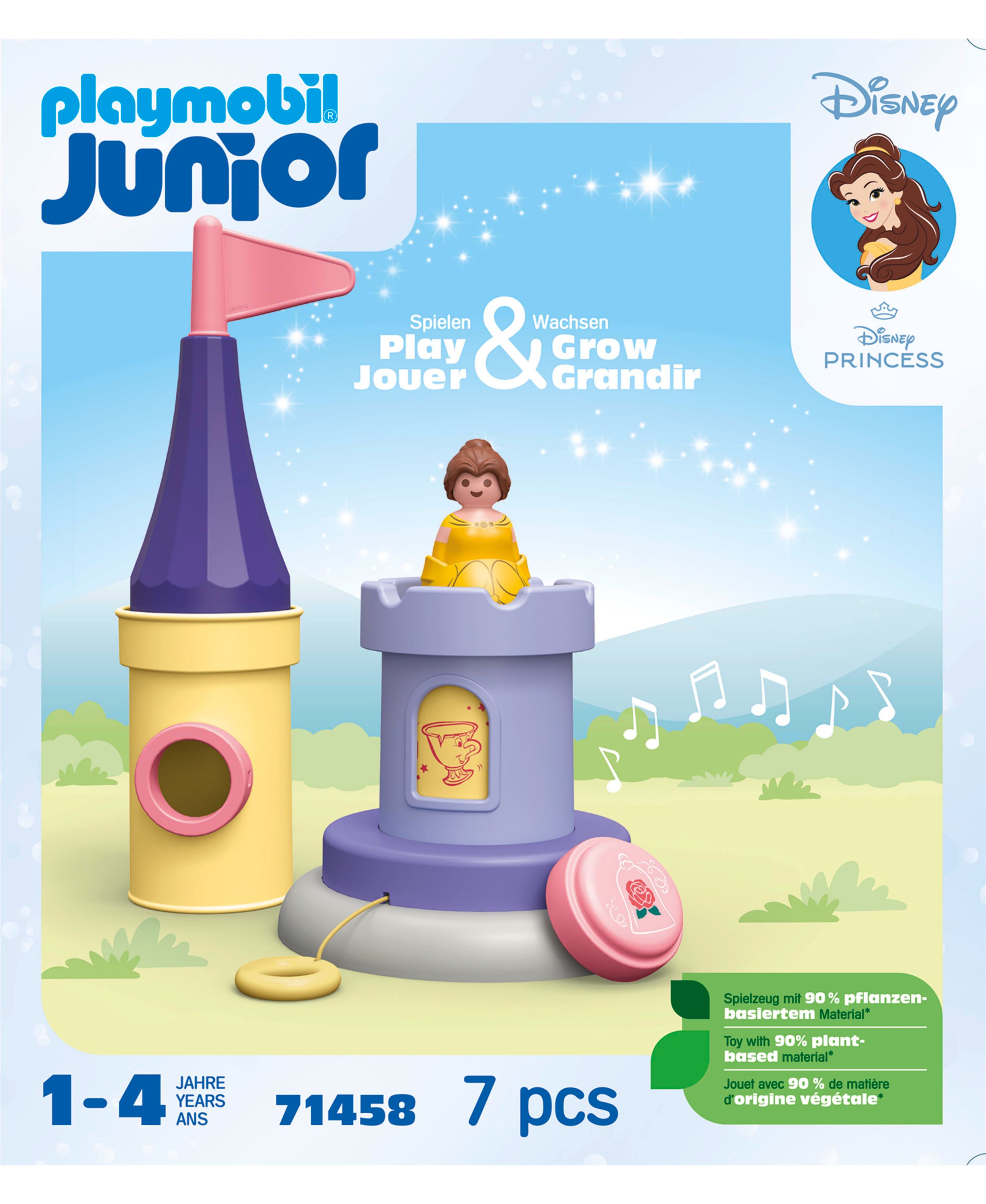 Belle Play Tower Musical Fantasy Playset for Kids - Disney Princess Toy with Lights & Sounds - Perfect for Pretend Play, Birthday Gifts & Indoor Activities