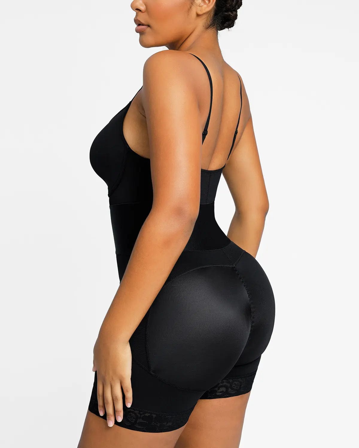AirSlim® Elastic Waist Shaping Bodysuit for Women - Tummy Control Slimming Body Shaper - Perfect for Workout, Office & Special Occasions