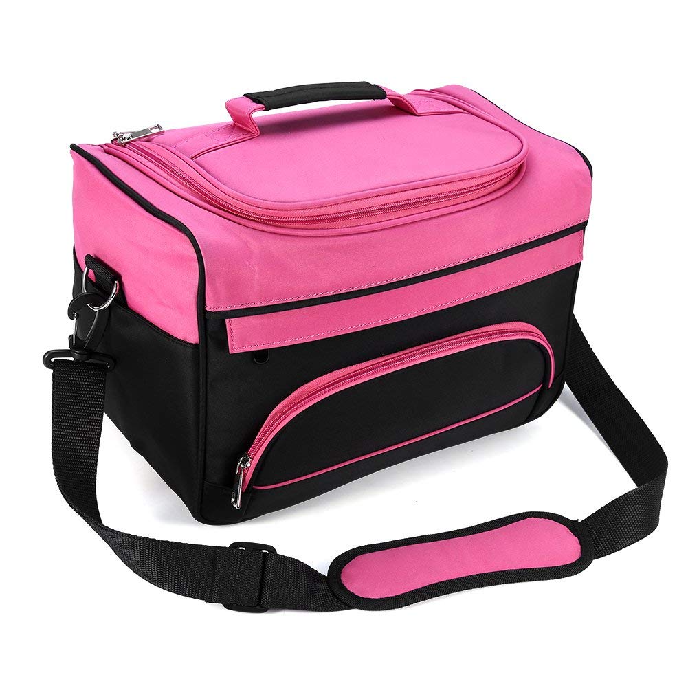 Professional Salon Hairdressing Tools Bag - Large Capacity Multi-Function Storage Organizer with Shoulder Strap, Scissors & Comb Holders - Perfect for Hairstylists, Barbers & Mobile Beauty Professionals