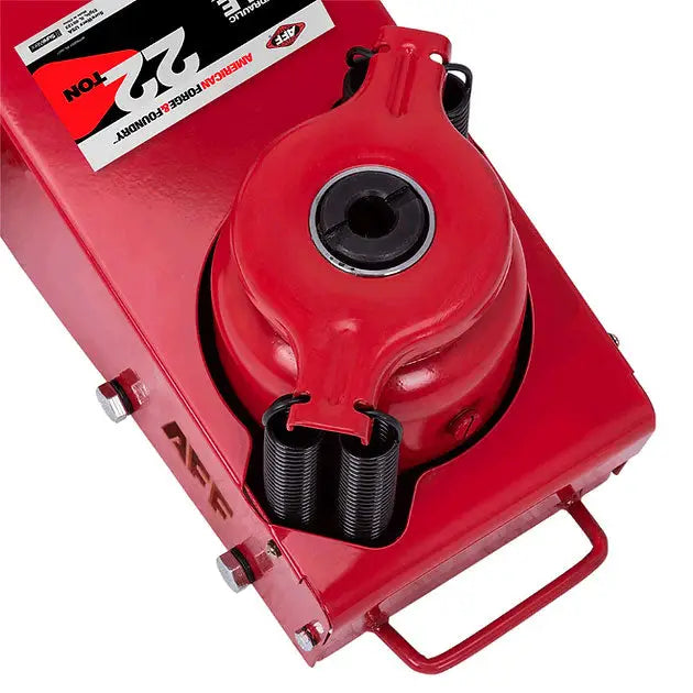 22 Ton Air Assist Truck Axle Jack 565F - Heavy Duty Hydraulic Bottle Jack for Semi Trucks & Trailers - Ideal for Tire Changes, Brake Repairs & Vehicle Maintenance