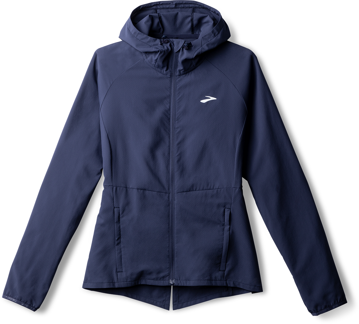 Women's Waterproof Canopy Jacket - 450 Midnight Blue - Lightweight Windbreaker for Hiking, Camping & Outdoor Adventures