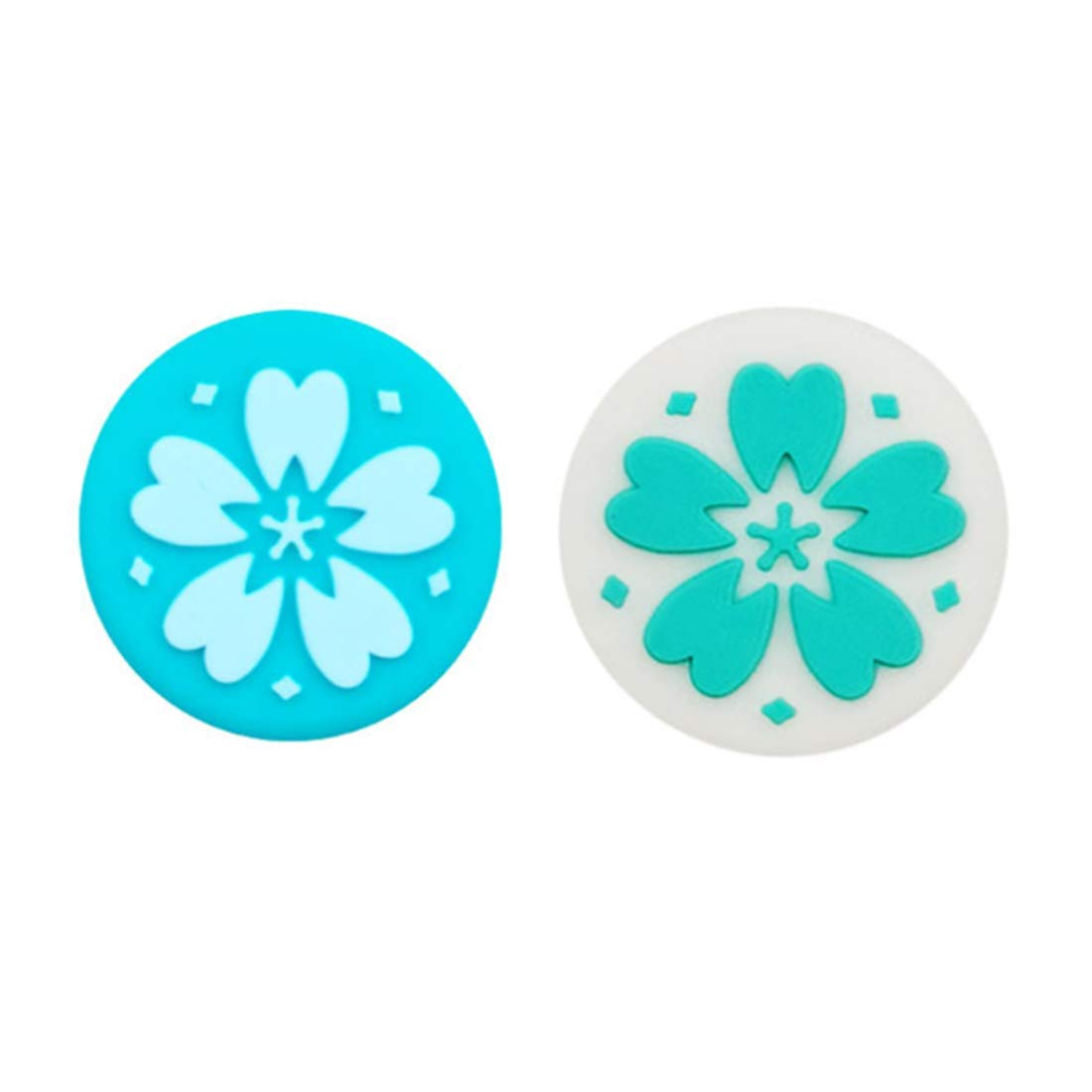 Silicone Rubber Thumb Stick Grips for Nintendo Switch Lite & Joy-Con Controllers - Non-Slip Joystick Caps for Enhanced Gaming Comfort (2-Pack) - Perfect for Long Gaming Sessions and Travel Protection