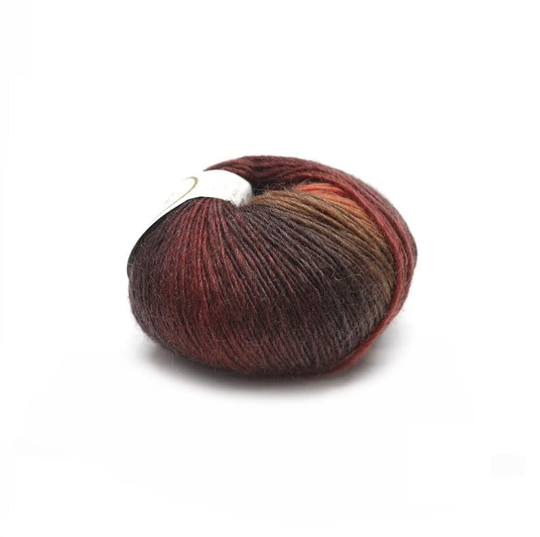 Premium Handpainted Soft Wool Knitting Yarn - Luxury Crochet Thread for DIY Scarves, Sweaters & Crafts (Color 03) - Perfect for Winter Projects, Gift Making & Cozy Home Creations