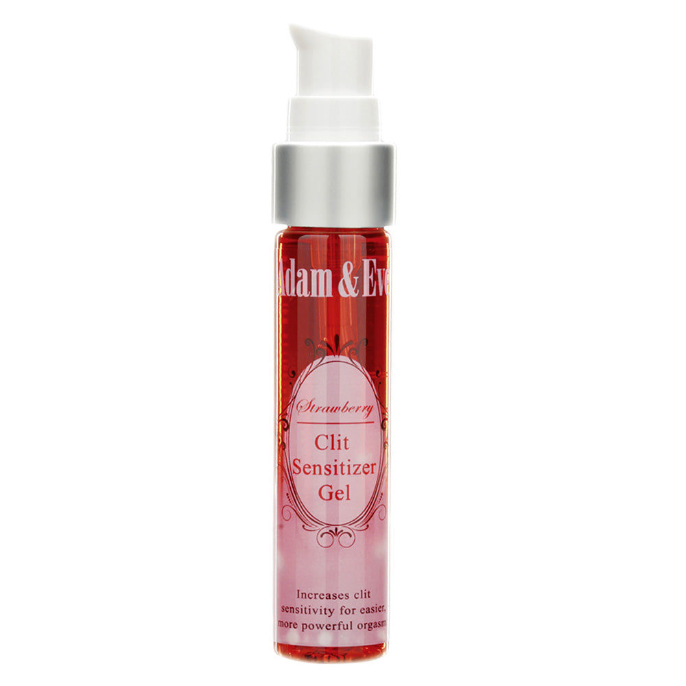 Adam & Eve Strawberry Flavored Clit Sensitizing Gel - Enhance Intimacy & Pleasure for Couples & Solo Play