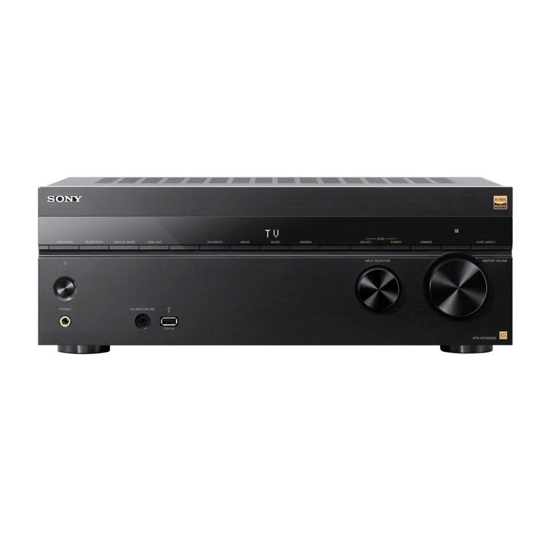 Sony STR-AZ1000ES 7.2 Channel 8K AV Receiver with Dolby Atmos - Premium Home Theater Audio System for Movies, Gaming & Music Streaming