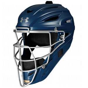 Under Armour Victory Series Adult Baseball Catcher's Helmet - Lightweight Protective Gear for Baseball & Softball Players - Perfect for Games, Practice & Training Sessions