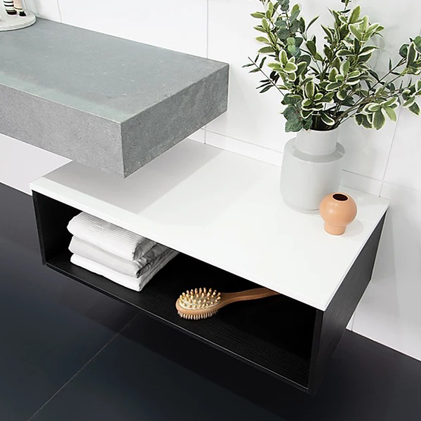 ADP Gino Open Shelf - Modern Wooden Storage Shelf for Home & Office Organization | Perfect for Living Room, Bedroom, and Office Spaces