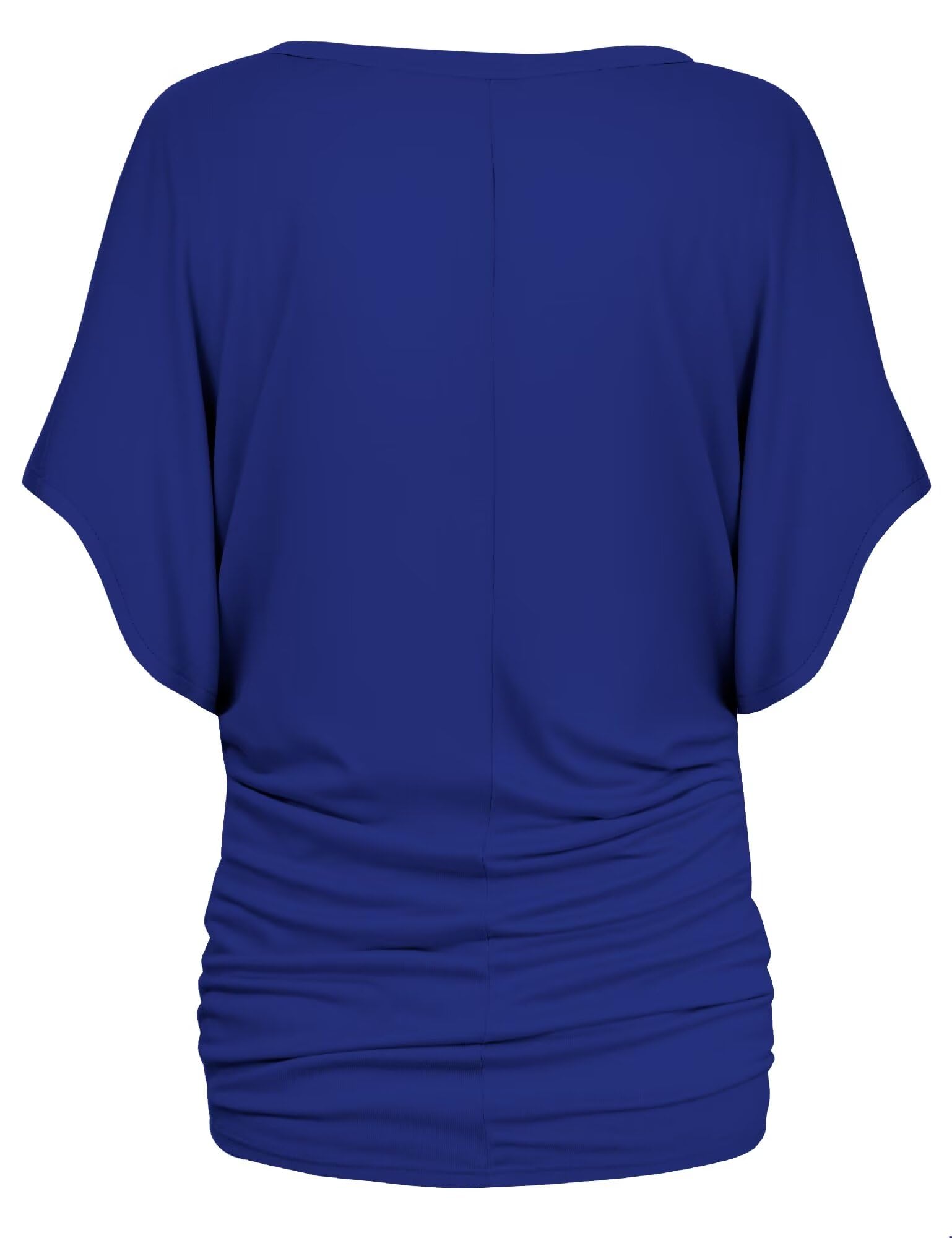 Hybrid & Company Women's Super Comfy Boat Neck Dolman Top Shirt - Soft Casual Blouse for Everyday Wear, Work & Weekend Outfits