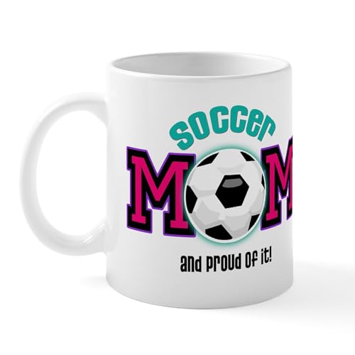White - Soccer Mom Mug
