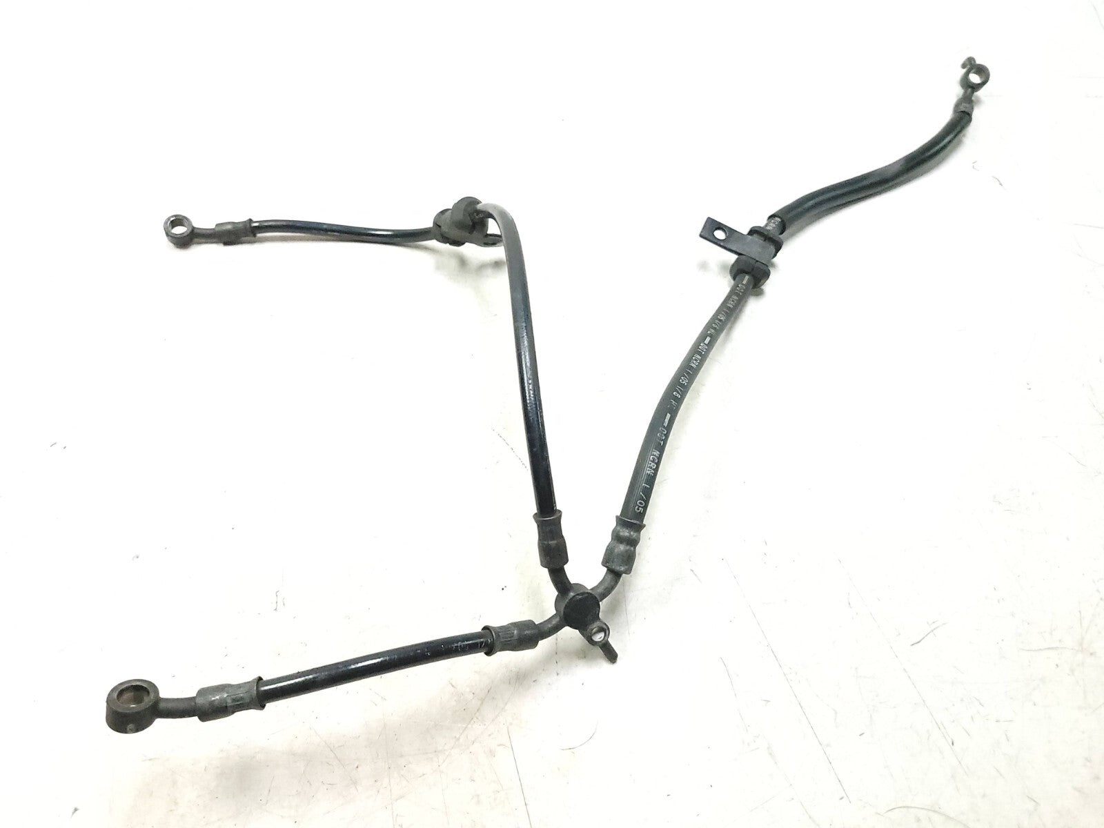 04-05 Honda CBR1000RR Front & Rear Brake Hose Line Kit - OEM Replacement for Motorcycle Braking System - Perfect for Track Days and Street Riding