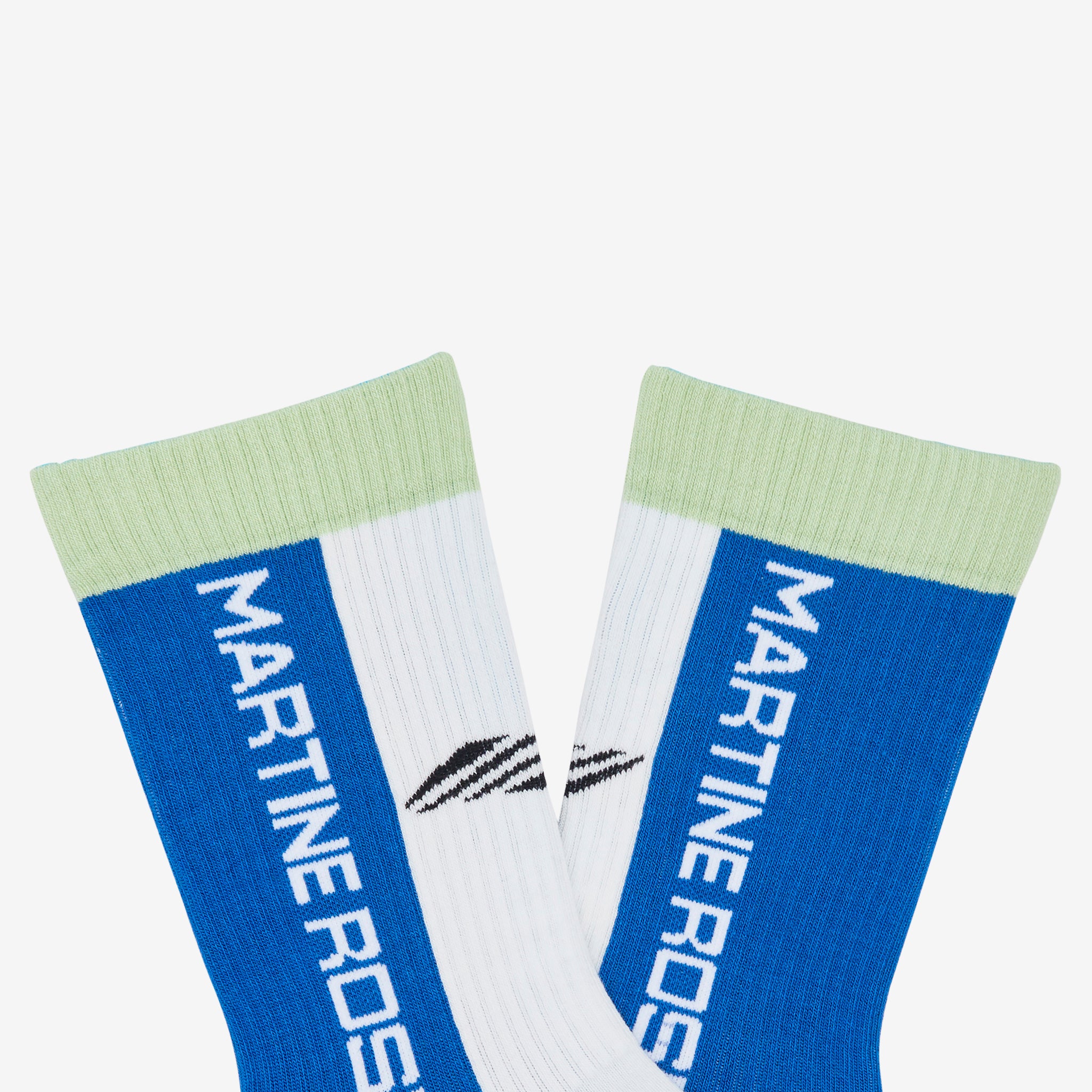 Breathable Sports Socks Multipack - Green & Blue Color | Perfect for Running, Gym & Athletic Activities