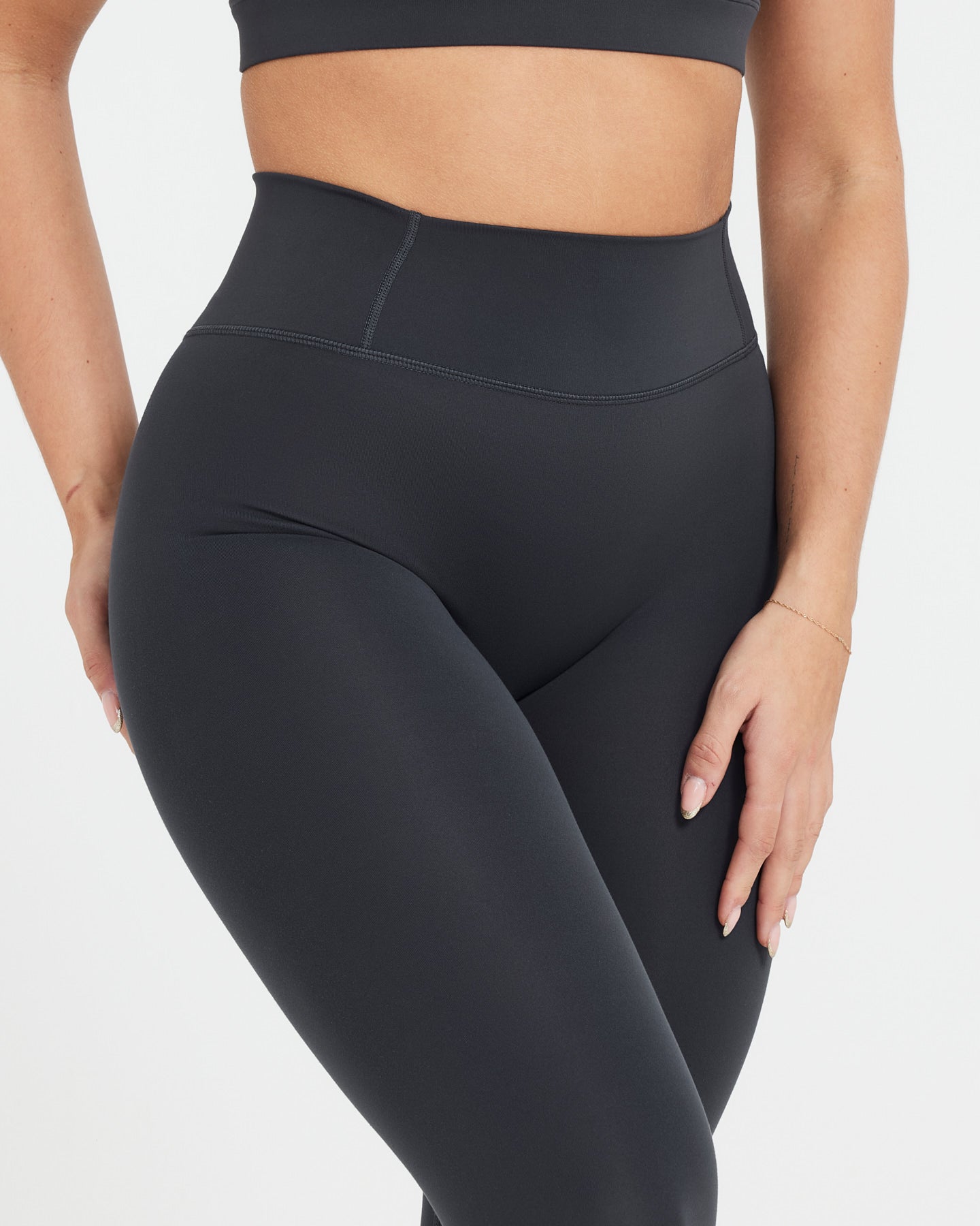 Timeless High-Waisted Leggings for Women - Soft & Stretchy Yoga Pants - Perfect for Workouts, Running, Lounge & Everyday Wear | Coal Black