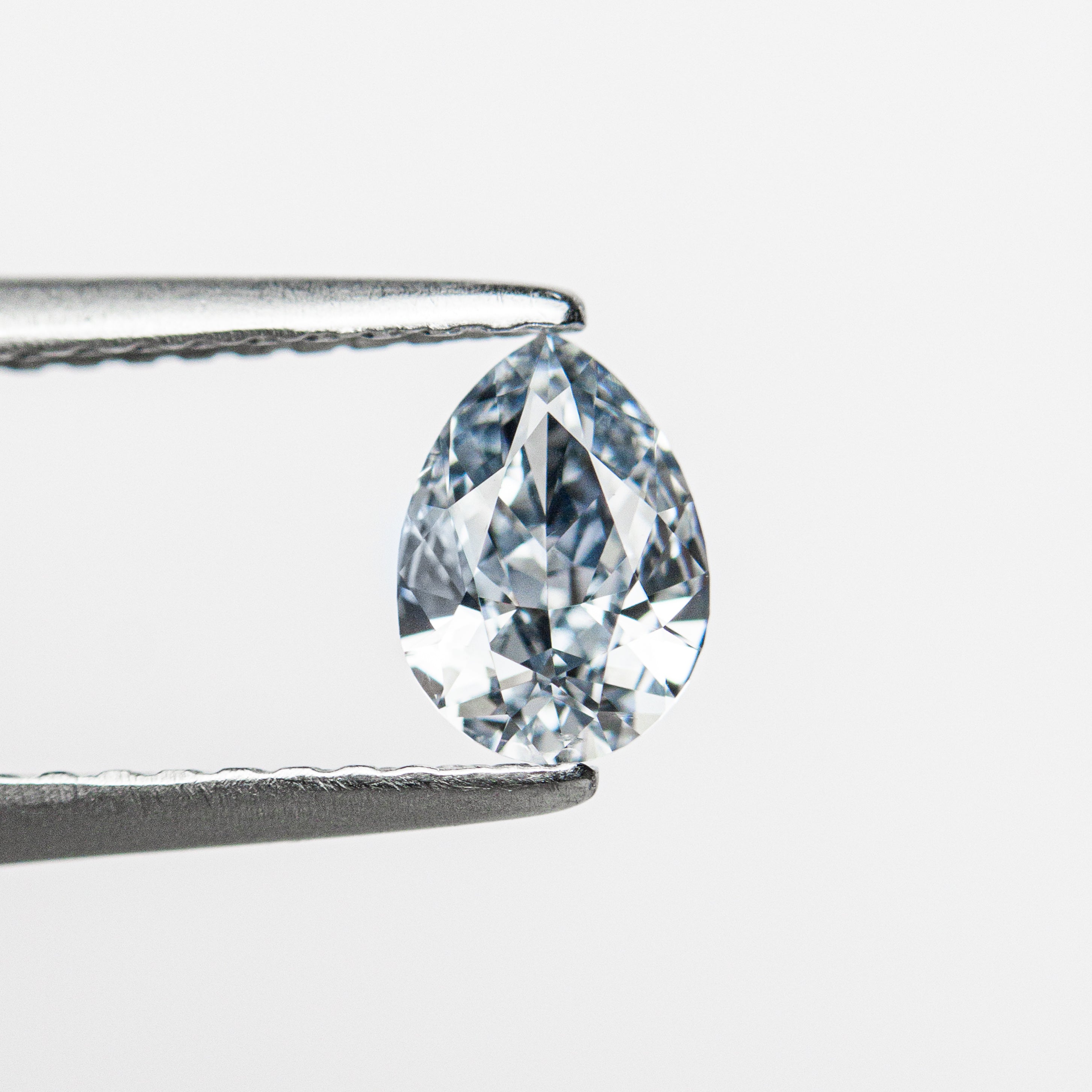 0.41ct GIA Certified Fancy Intense Blue Pear Shape Diamond (6.28x4.48x2.33mm) - SI1 Clarity Brilliant Cut for Engagement Rings & Fine Jewelry
