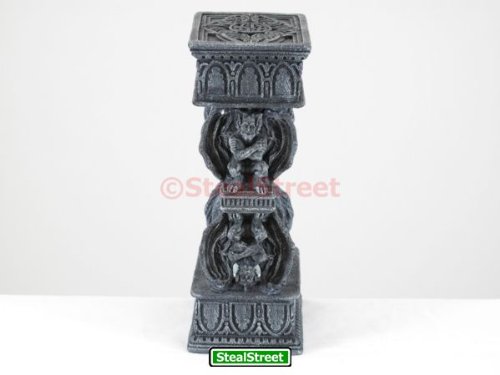 Gargoyle Double Sand Timer Collectible Figurine - Unique Gothic Home Decor for Office Desk, Bookshelf & Halloween Display