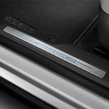 GMC OEM NEW Front Door Stainless Steel Sill Plates 16-18 Chevy Malibu & Traverse 23248217 - Durable Protection & Style Upgrade for Car Doors