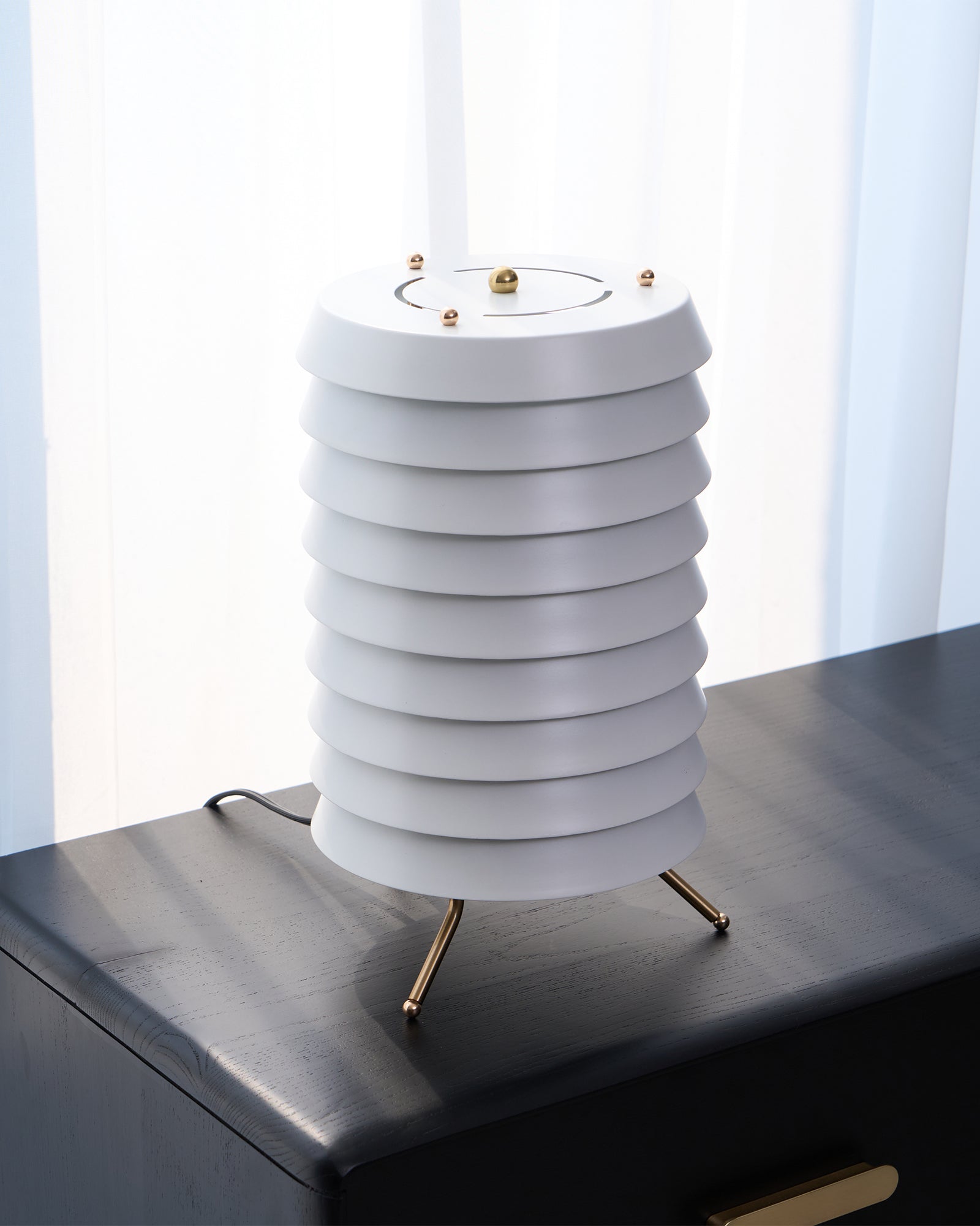 Baltic Tower Table Lamp - Modern LED Desk Light for Home Office, Bedroom & Living Room - Perfect for Reading, Working & Relaxing