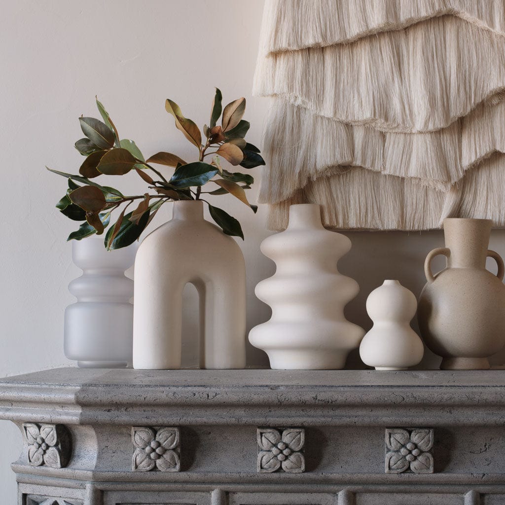 Binita Vase - Elegant Handcrafted Ceramic Flower Vase for Home Decor, Wedding Centerpiece & Gift Idea | Perfect for Living Room, Dining Table & Office Desk Decorations