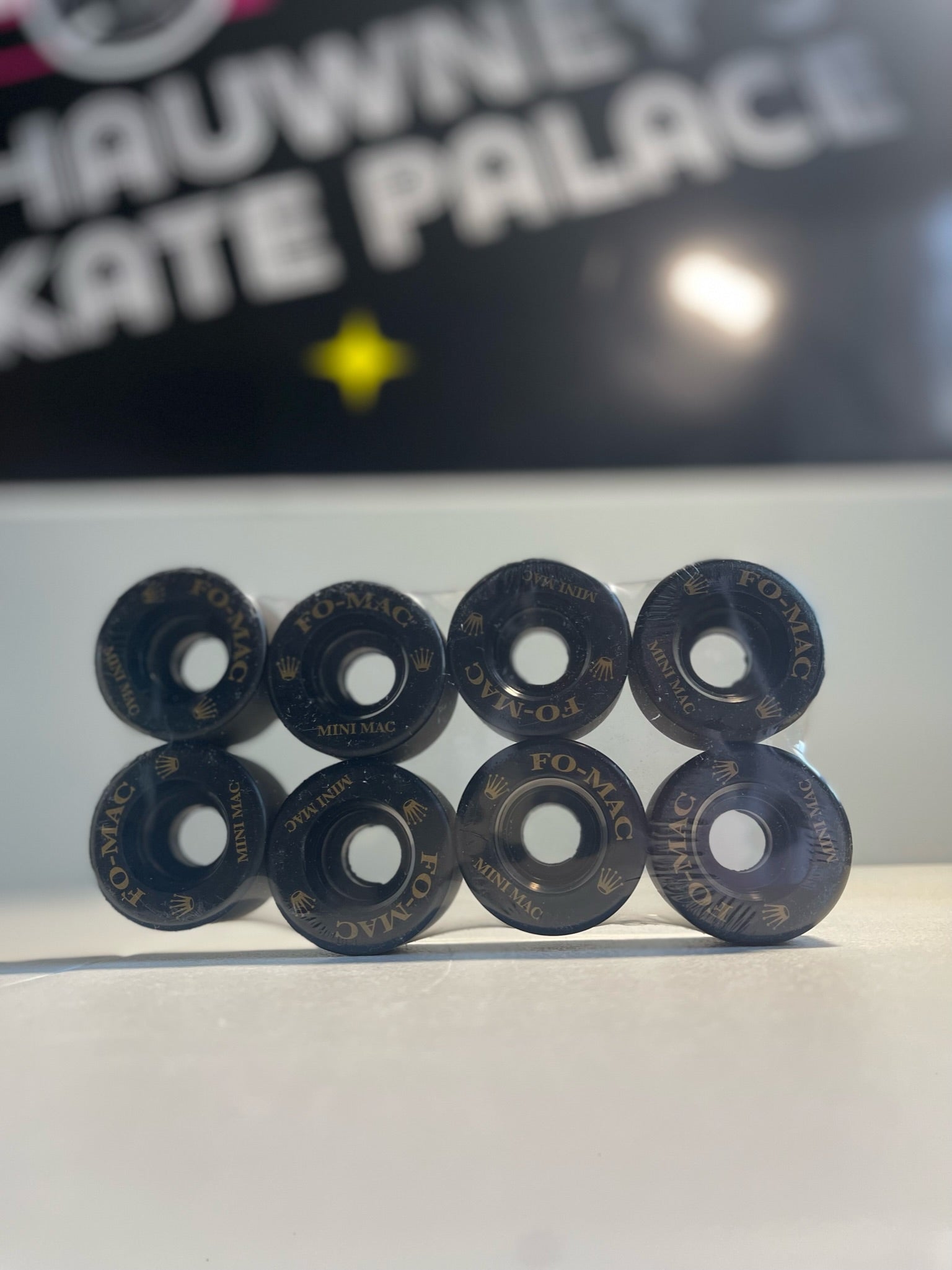 Sure Grip Fomac Mini Mac Premier Indoor Wheels 103A - High-Performance Roller Skating Wheels for Indoor Rinks, Dance, and Artistic Skating