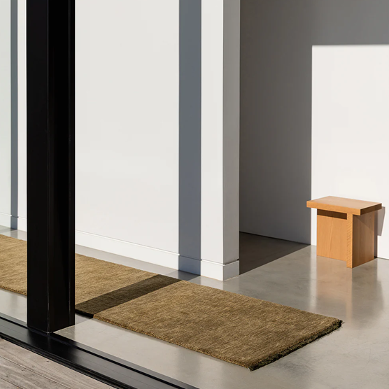 Baya Sandringham Floor Runner Rug - Moss Green 90cm x 500cm - Perfect for Hallways, Staircases & Entryways
