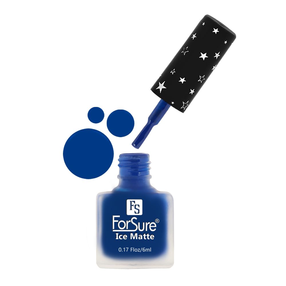 ForSure® Ice Matte Nail Polish Set - 12 Piece Multicolor Nail Paint Kit with Long Lasting Formula (FSMNP_12) | Perfect for Salon, Home Manicures & Gift Giving