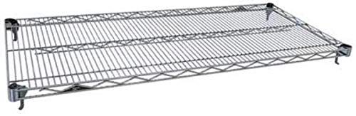 Chrome-Plated Adjustable Wire Shelving - Metro Super Shelf A2454NC - Durable Metal Storage Rack for Kitchen, Garage & Closet Organization