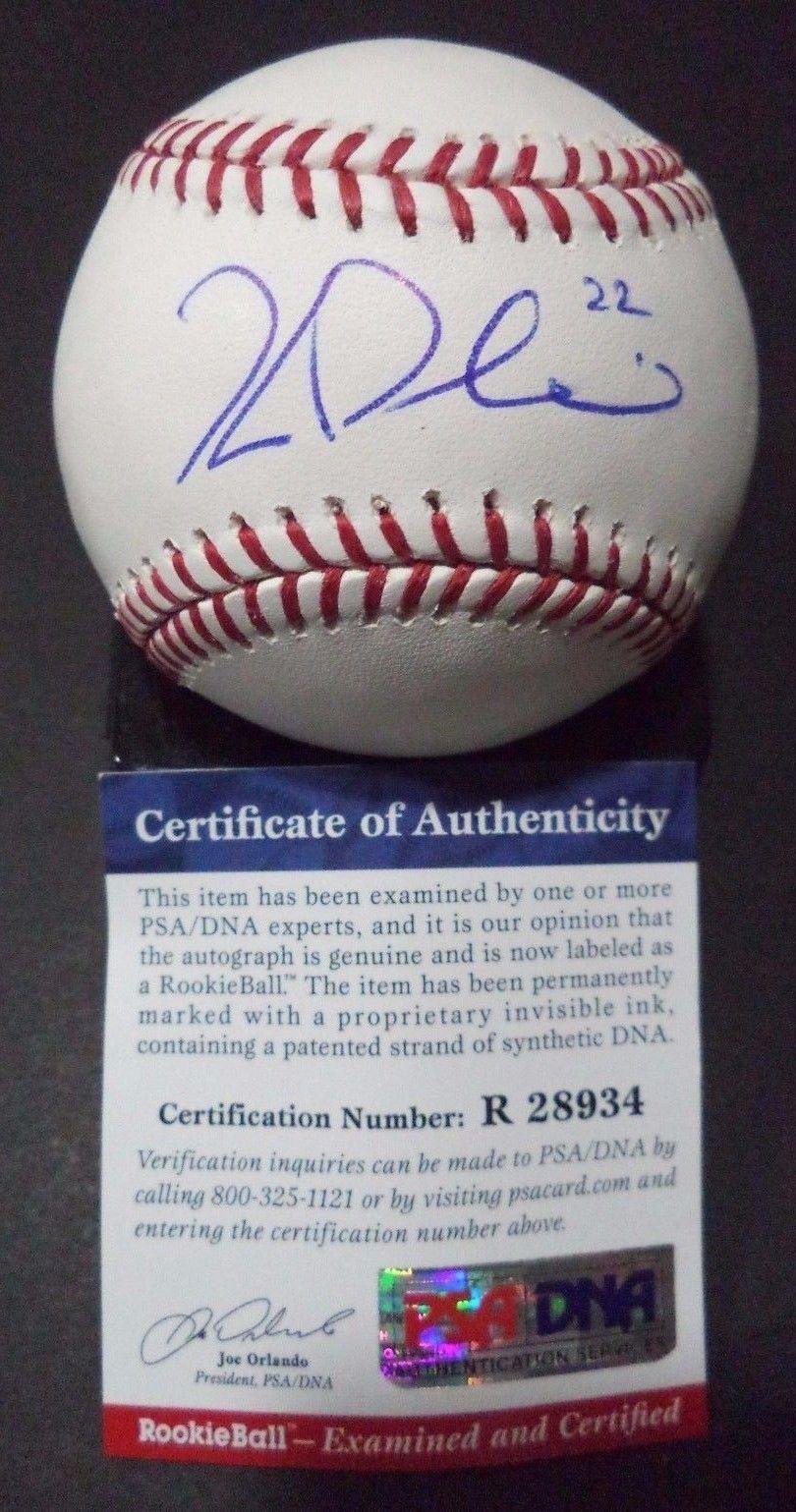 Kevin Plawecki NY Mets Signed ROMLB Baseball Rookie Graph with PSA/DNA COA #R28934 - Autographed Collectible Baseball for Sports Memorabilia & Fan Display