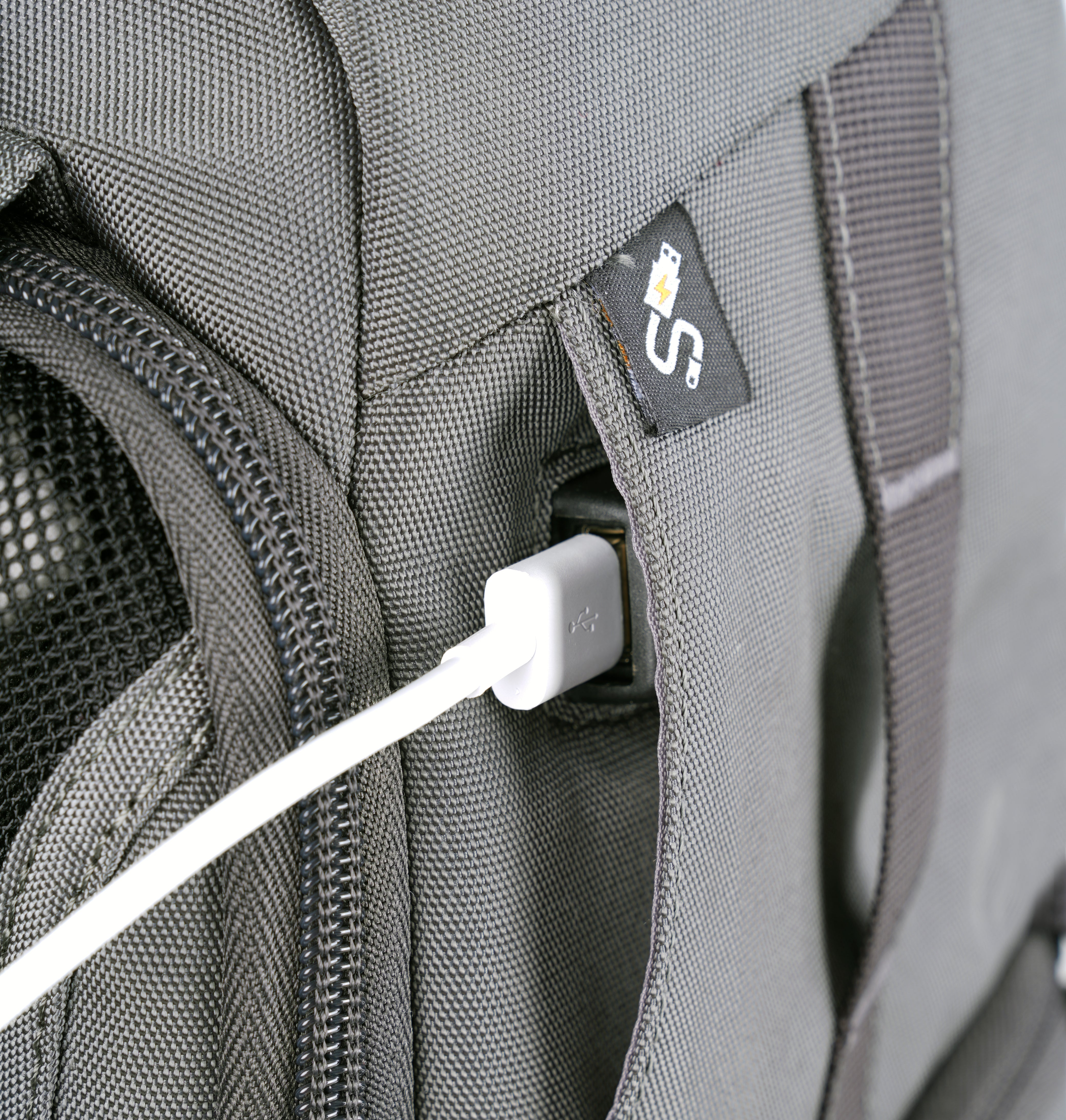 VEO S46 Black Camera Backpack with USB Charging Port & Side Access - Waterproof DSLR Bag for Photographers, Travel & Outdoor Shooting
