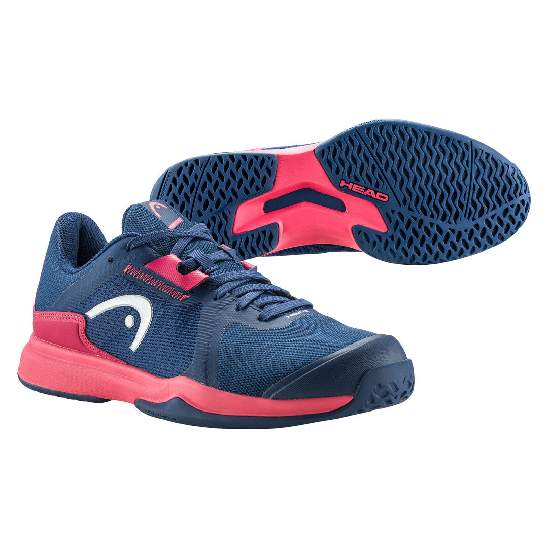 Head Sprint Team 3.5 Women's Tennis Shoes - Lightweight Performance Court Shoes for Women (Navy Blue) | Perfect for Tennis, Pickleball & Casual Wear