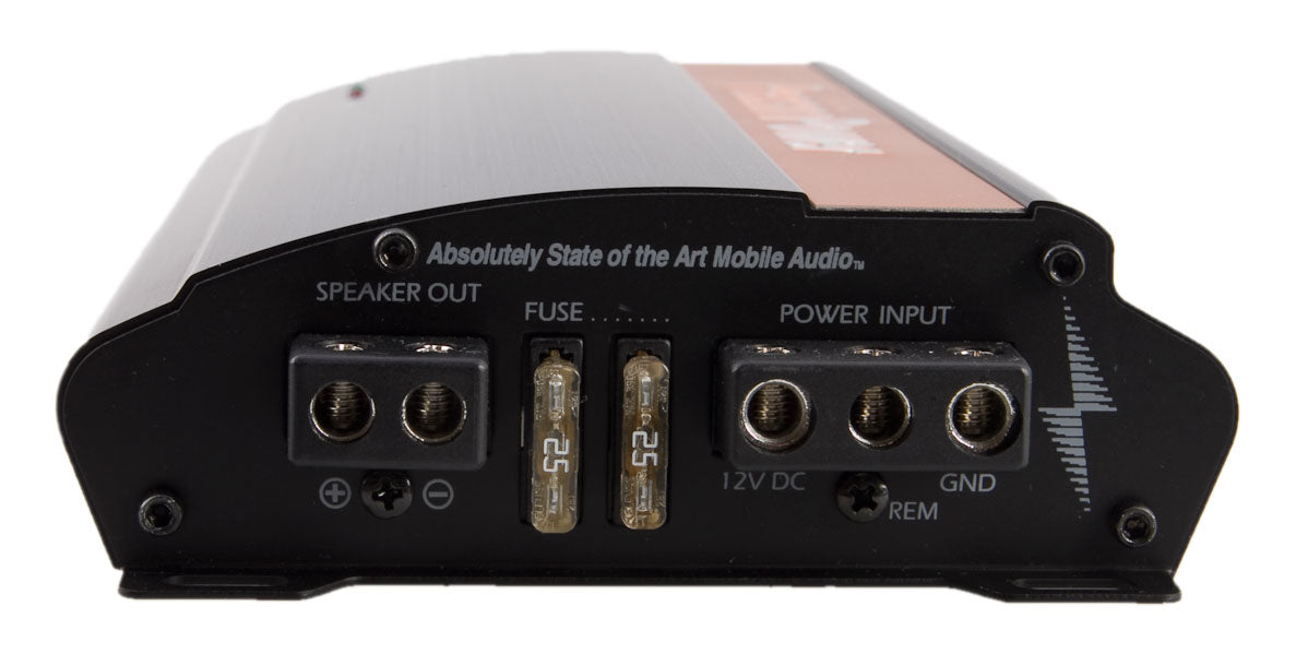 Precision Power i650.1 iON Series Monoblock Class D Car Amplifier - 650W RMS Power, 1 Ohm Stable - Perfect for Car Audio Systems & Bass Boost
