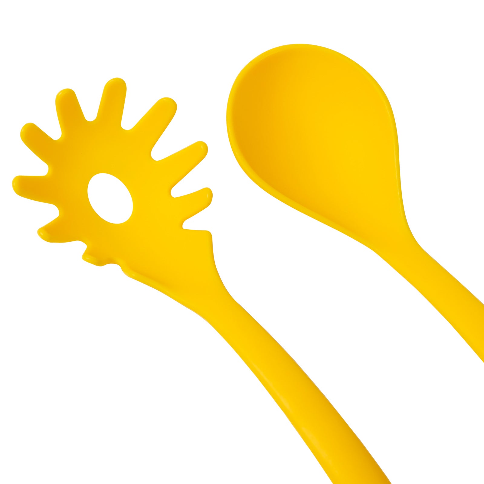 Fun Pasta Monsters & Salad Server Set - 2-Piece Kitchen Utensil Set for Pasta & Salad Serving - Perfect for Family Dinners & Parties