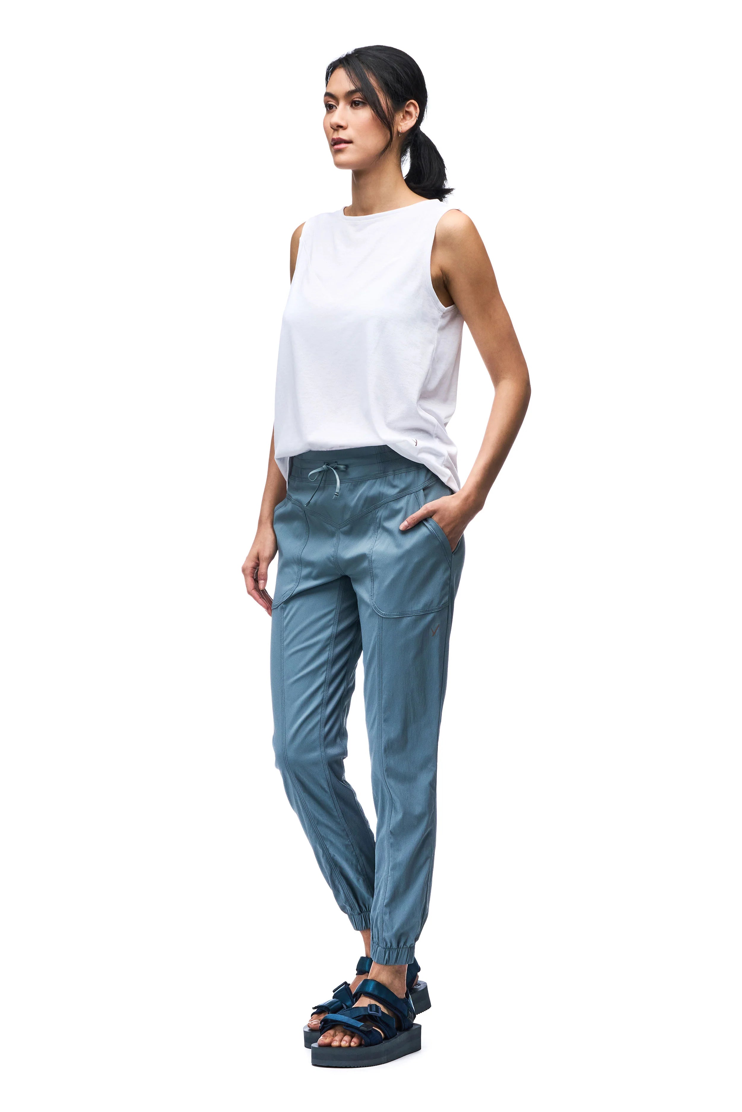 Indyeva Maeto IV Pant for Women - High-Quality Comfortable Yoga Pants for Workouts, Lounge & Everyday Wear