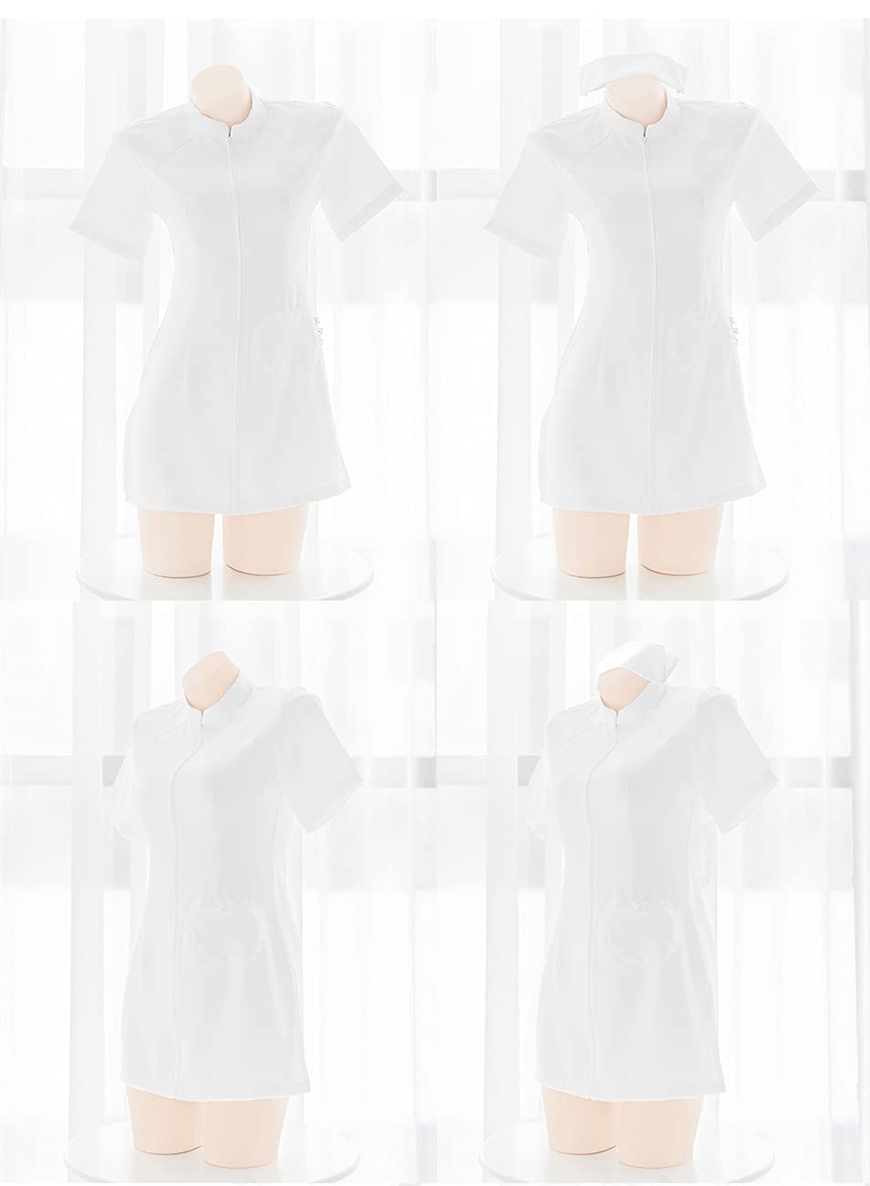 Sexy Naughty Nurse Lingerie Set - Role Play Costume for Women | Halloween, Cosplay, Boudoir & Valentine's Day Outfits