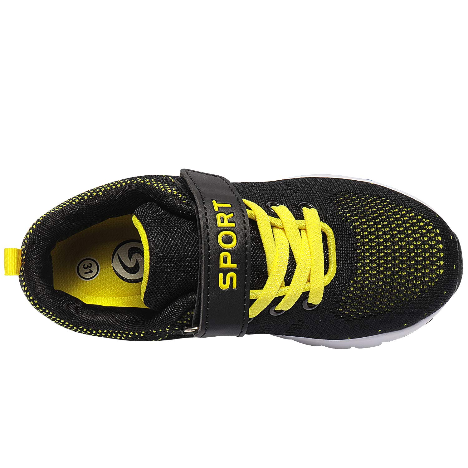 MAYZERO Kids Tennis Shoes - Lightweight Breathable Running Sneakers for Boys & Girls - Non-Slip Athletic Walking Shoes for School, Sports & Outdoor Play