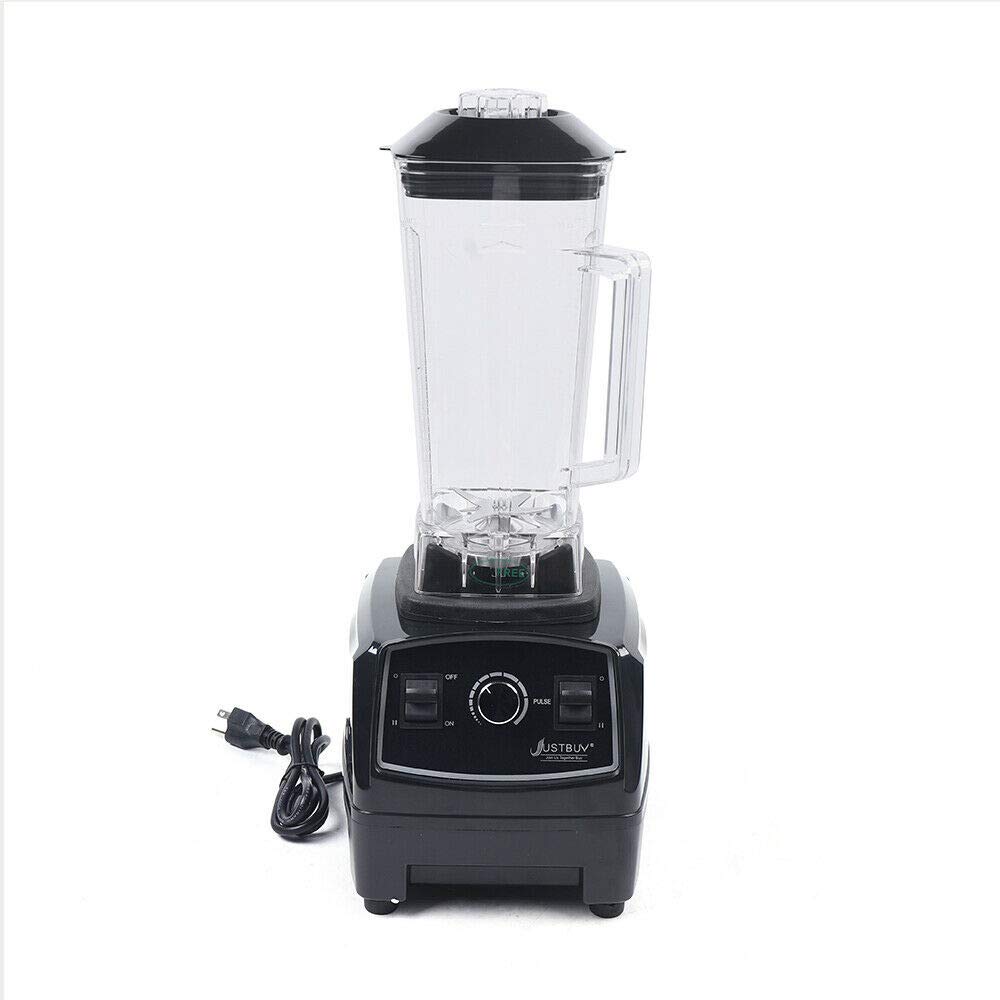 **Powerful 1500W Smoothie Blender - Heavy Duty Countertop Blender with 6 Stainless Steel Blades, Variable Speed & Pulse Control - Perfect for Green Smoothies, Protein Shakes, Ice Crushing, Hot Soups, Juicing - Ideal for Home, Kitchen, Gym & Healthy Lifestyle (Black)**