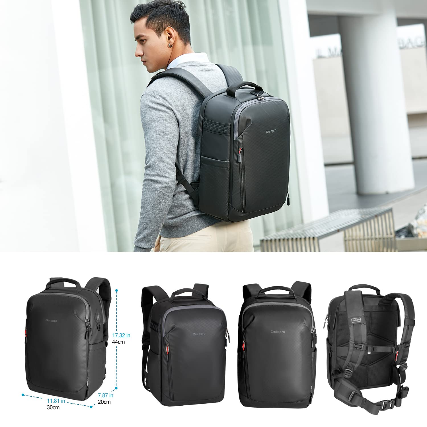 Waterproof DSLR Camera Backpack with 15-16