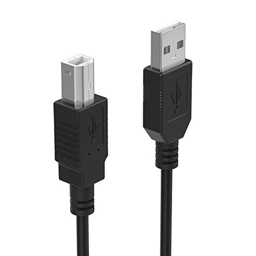 SLLEA 6ft USB 2.0 Cable for FOCUSRITE Scarlett Solo 18i8 6i6 MK2 Audio Interface - High-Speed Data Sync & Charging for Home Studio & Music Production