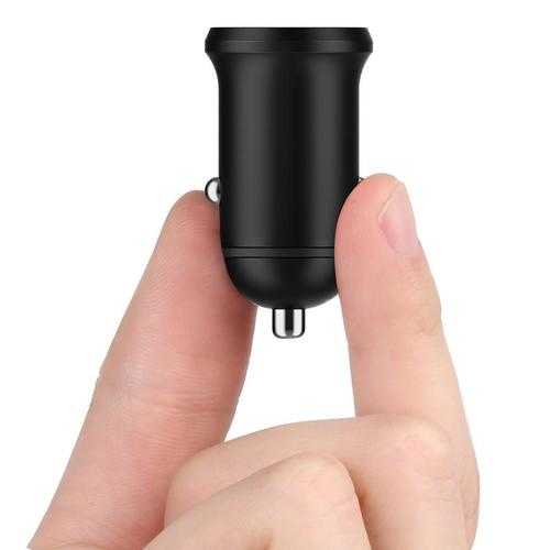 CHILCAR M15plus Fast Car Charger with Dual USB Ports - Compatible with OPPO VOOC, Huawei FCP/SCP, QC3.0 - Aluminum Alloy Design for Quick Phone Charging on the Go - Perfect for Road Trips & Daily Commutes