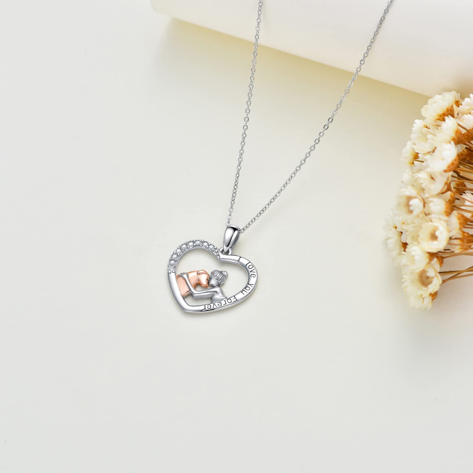 925 Sterling Silver Animal Pendant Necklace for Women & Men - Owl, Highland Cow, Squirrel, Fox, Otter, Bunny, Dog Charms | Unique Birthday & Christmas Jewelry Gift | Perfect for Nature Lovers & Animal Enthusiasts