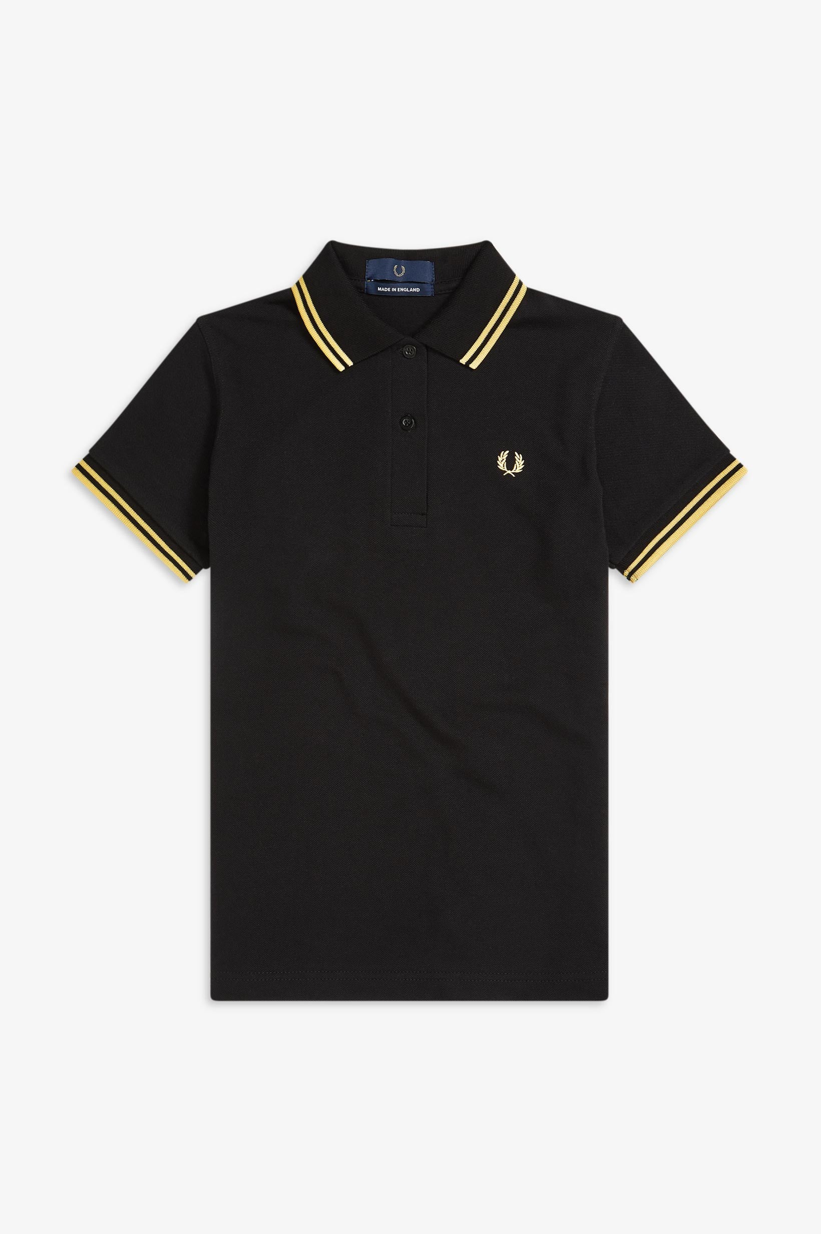 Authentic Made in England Fred Perry Women's Shirt - Classic Polo Style for Casual Wear, Office & Weekend Outfits