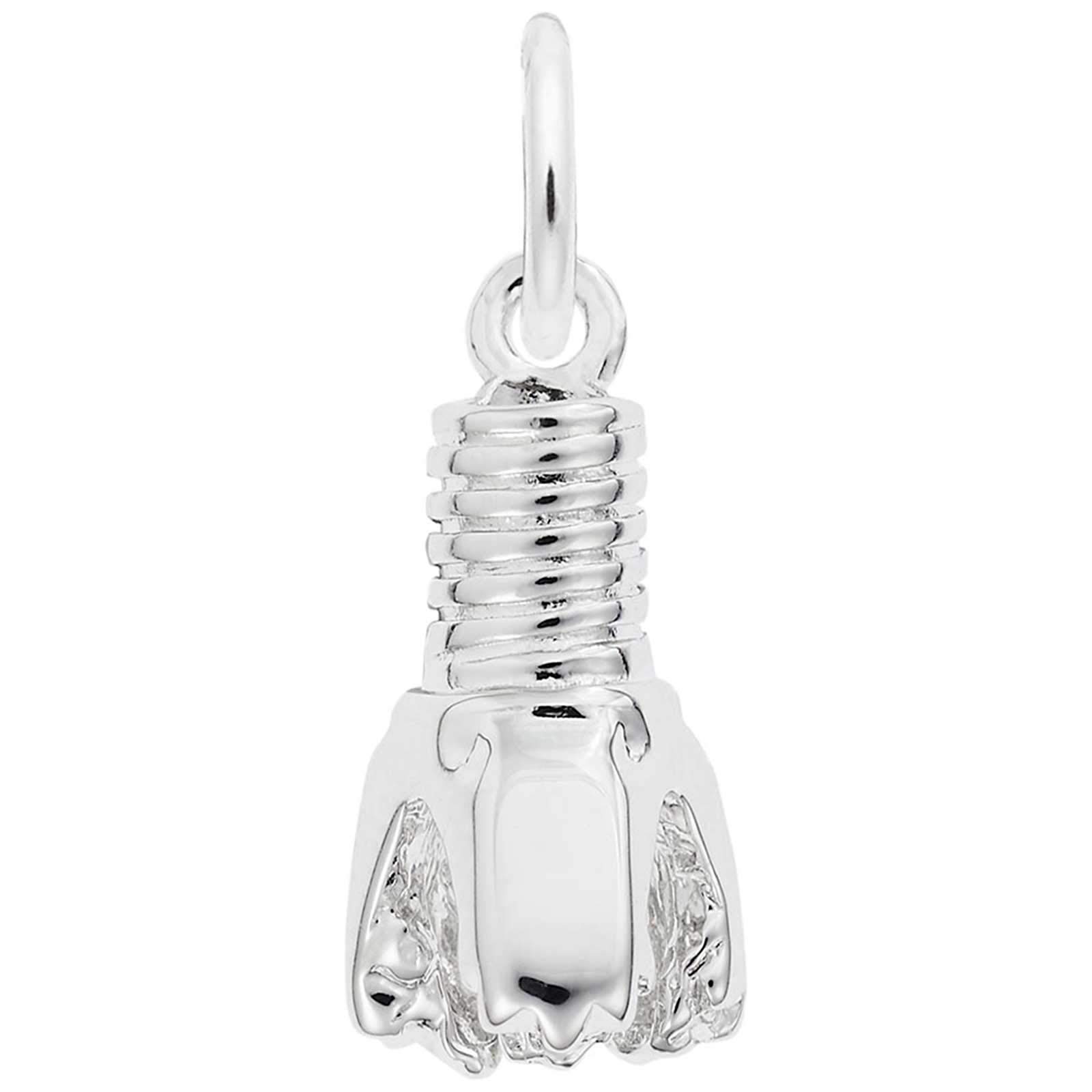 Rembrandt Charms Oil Drill Bit Charm Pendant - Vintage Industrial Jewelry for Necklace & Bracelet - Perfect for DIY Jewelry Making, Steampunk Fashion, and Unique Gifts