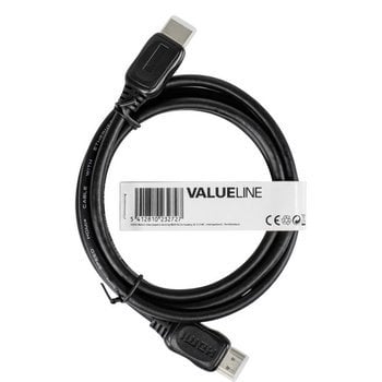 High Speed HDMI Cable with Ethernet - 6.6ft (2m) 4K 60Hz, 18Gbps, HDR, ARC - Perfect for Home Theater, Gaming, and 4K TV Setup