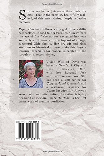 Paper Heirloom: A Memoir - Family History Journal & Keepsake Book for Genealogy, Storytelling and Preserving Precious Memories (Perfect for Ancestry Research, Gift Giving and Creating Legacy Books)
