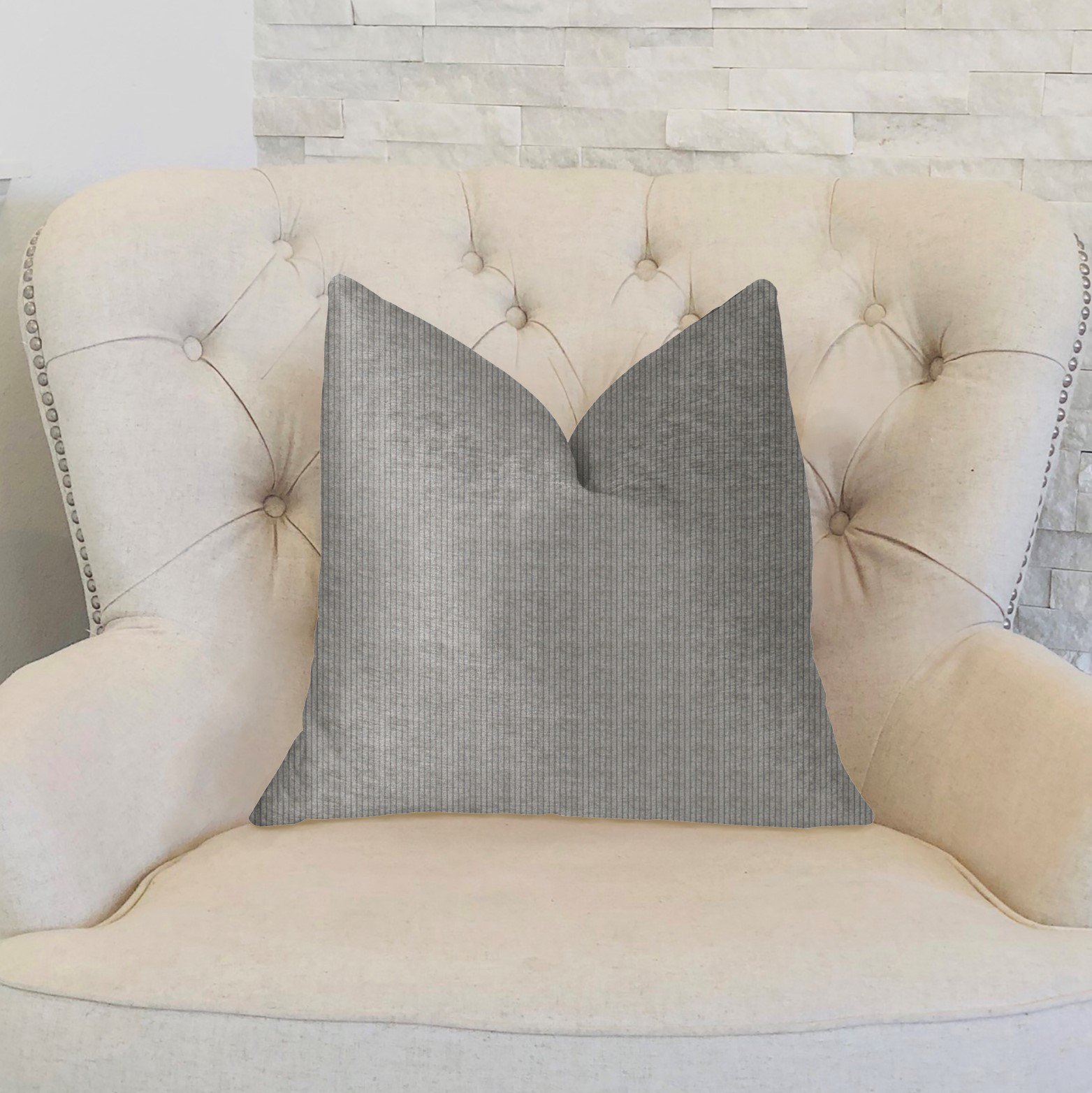Plutus Fremont Luxury Throw Pillow 16x16 Inches - Soft Decorative Cushion for Sofa, Bed & Living Room - Premium Home Decor Accent