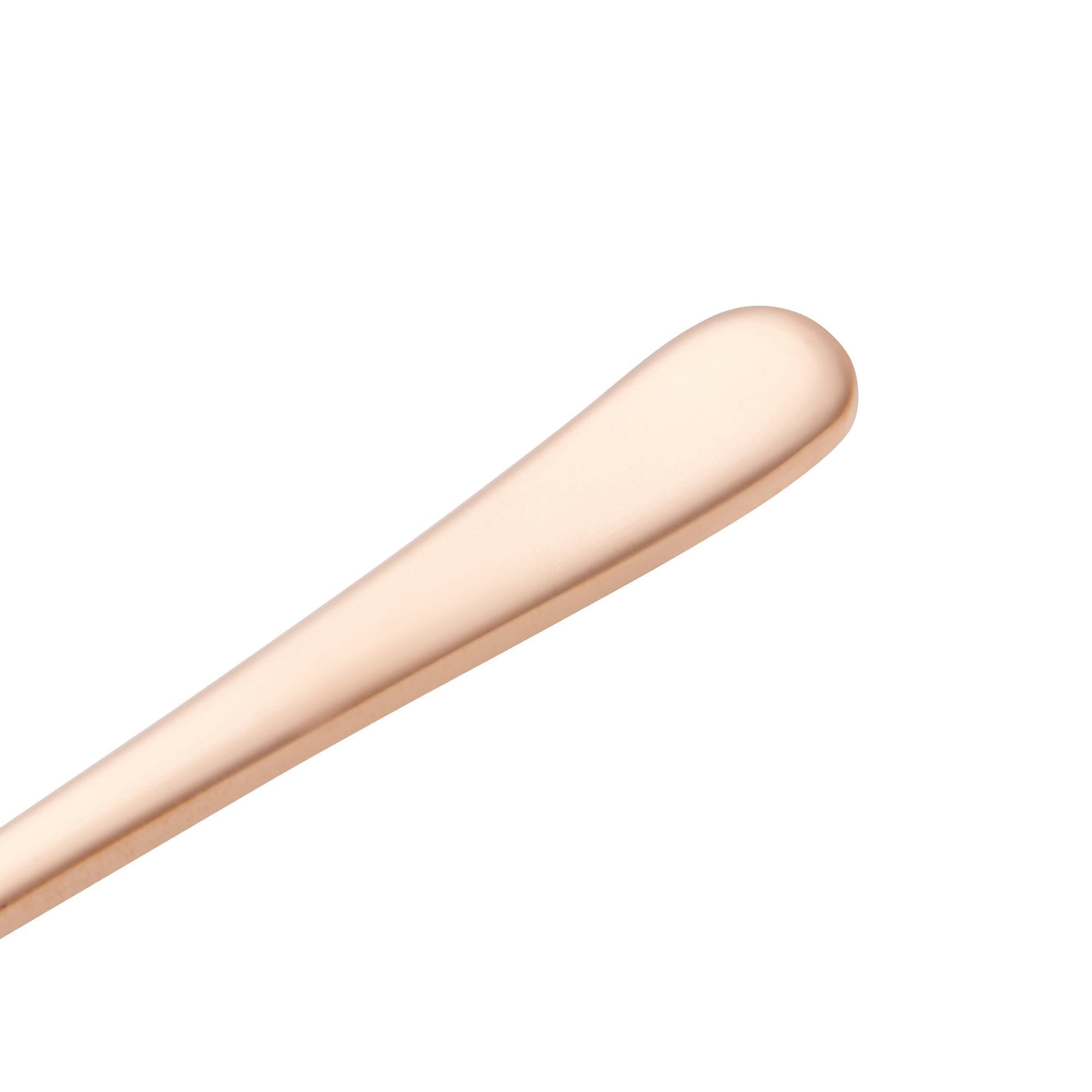 Elegant Pink Gold Tea Spoon - Premium Stainless Steel Dessert Spoon for Tea, Coffee, and Desserts - Perfect for Afternoon Tea, Gifts, and Home Dining
